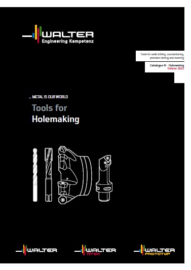 کاتالوگ ابزارهای سوراخکاری و بورینگ شرکت والتر (Walter) آلمان