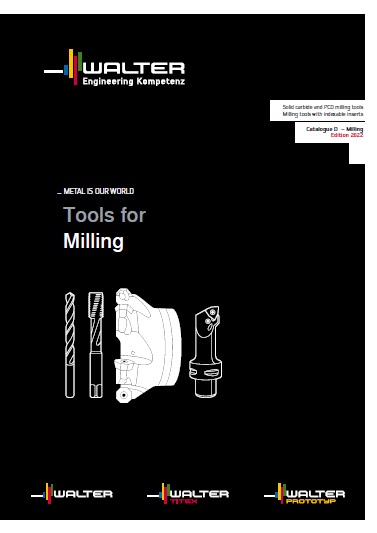 کاتالوگ ابزارهای فرزکاری شرکت والتر (Walter) آلمان